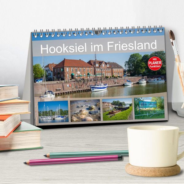 Produktbild: Hooksiel im Friesland (Tischkalender 2026 DIN A5 quer), CALVENDO Monatskalender
