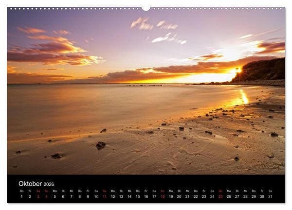 Produktbild: Ostsee erleben (hochwertiger Premium Wandkalender 2026 DIN A2 quer), Kunstdruck in Hochglanz
