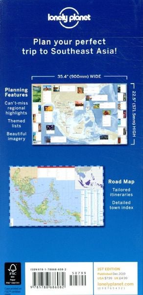 Produktbild: Southeast Asia Planning Map