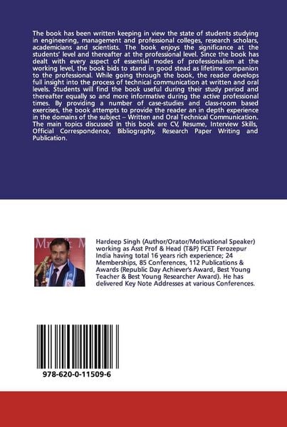 Produktbild: Written & Oral Technical Communication Skills For Engineers/Scientists