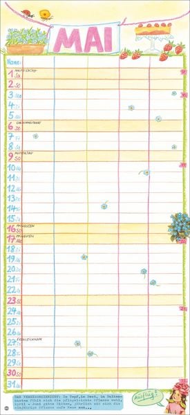 Produktbild: Gabi Kohwagner Unser Familienkalender 2027