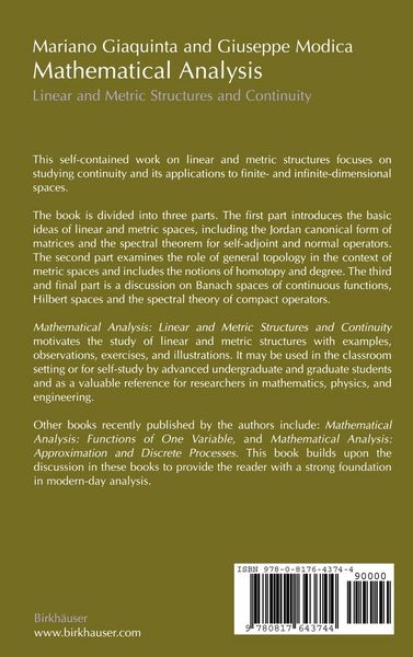 Produktbild: Mathematical Analysis