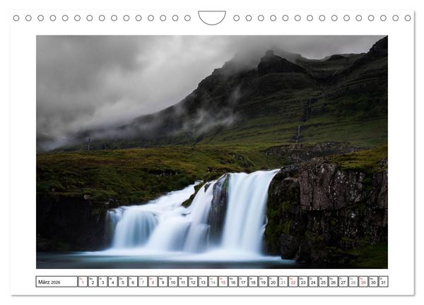 Produktbild: Island (Wandkalender 2026 DIN A4 quer), CALVENDO Monatskalender