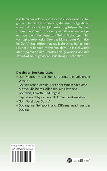 Produktbild: Dem Golfspiel und den Golfern auf der Spur