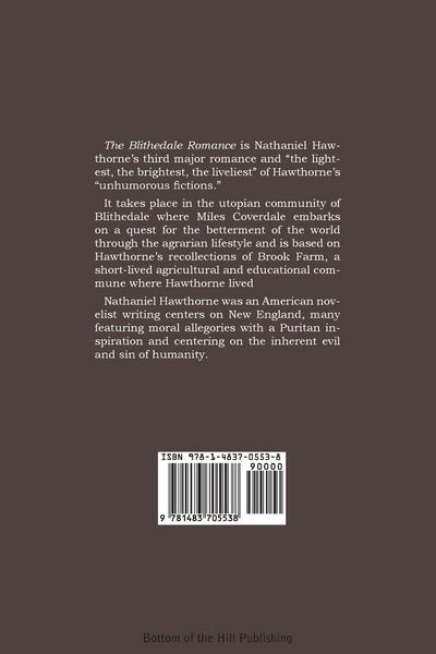 Produktbild: The Blithedale Romance