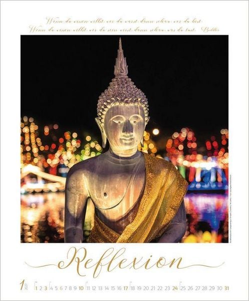 Produktbild: Buddhistische Weisheiten 2027