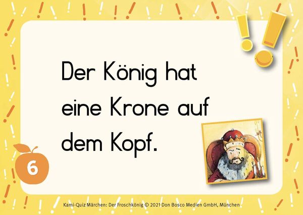 Produktbild: Kami-Quiz M&auml;rchen: Der Froschk&ouml;nig