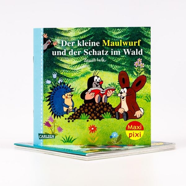 Produktbild: Maxi-Pixi-4er-Set 117: Neue Abenteuer mit dem kleinen Maulwurf (4x1 Exemplar)