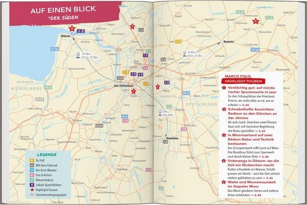 Produktbild: MARCO POLO OUTDOOR GUIDE Reisef&uuml;hrer Ostfriesland & Ostfriesische Inseln
