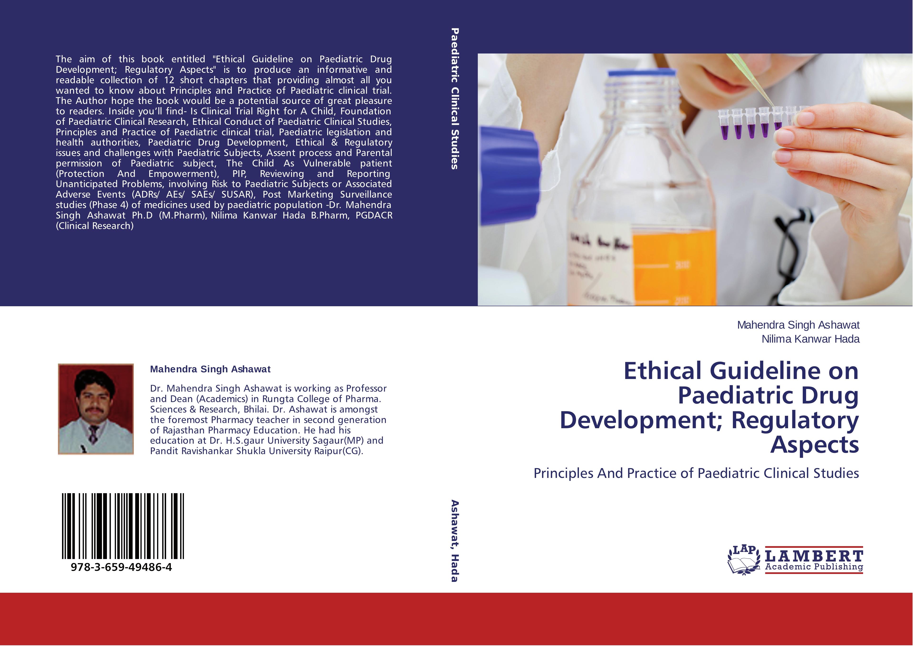 Produktbild: Ethical Guideline on Paediatric Drug Development; Regulatory Aspects