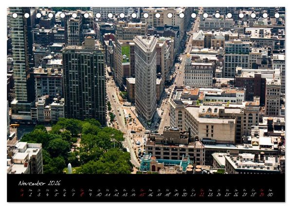 Produktbild: Ansichten einer Stadt: New York (Tischkalender 2026 DIN A5 quer), CALVENDO Monatskalender