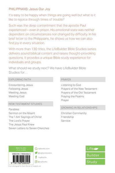 Produktbild: Philippians (Lifebuilder Study Guides)