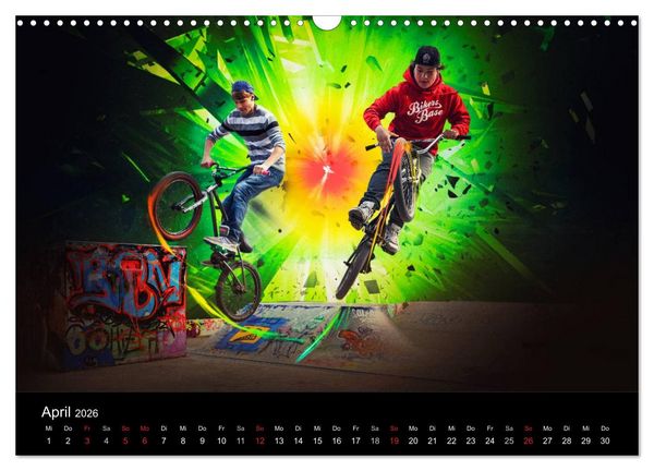 Produktbild: BMX My Life (Wandkalender 2026 DIN A3 quer), CALVENDO Monatskalender