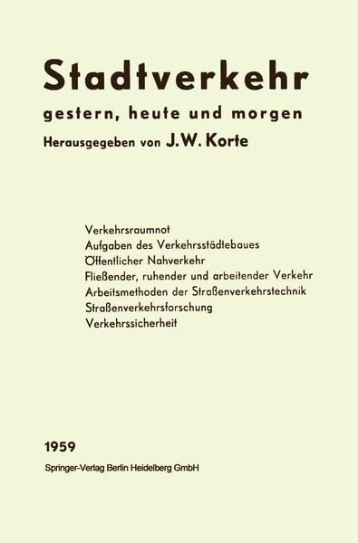 Produktbild: Stadtverkehr