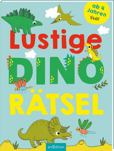 Lustige Dino-Rätsel, Taschenbuch von , arsedition, 9783845865348
