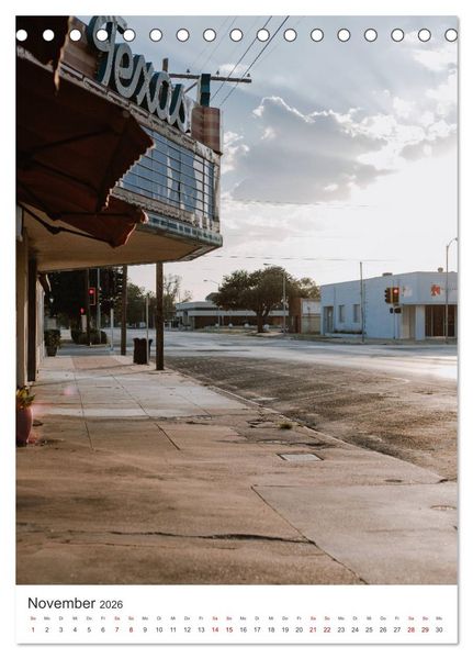 Produktbild: Texas - Eine Reise in den Lone Star State. (Tischkalender 2026 DIN A5 hoch), CALVENDO Monatskalender