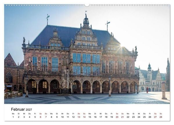 Produktbild: So Sch&ouml;n ist Norddeutschland (Wandkalender 2027 DIN A2 quer), CALVENDO Monatskalender