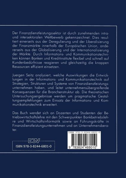 Produktbild: Informationstechnik in der Kreditwirtschaft
