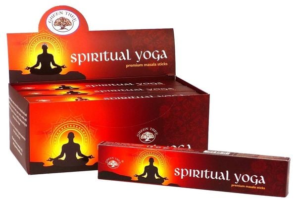 Produktbild: R&auml;ucherst&auml;bchen Green Tree "Spiritual Yoga" 15gr.