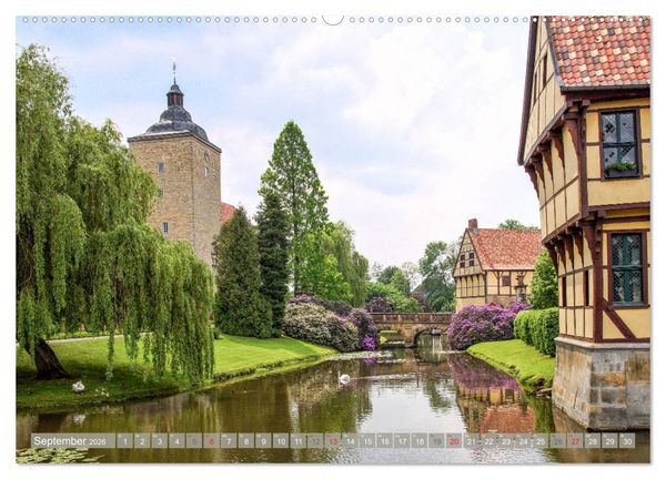 Produktbild: M&uuml;nsterland - Vielf&auml;ltige Sch&ouml;nheit (Wandkalender 2026 DIN A2 quer), CALVENDO Monatskalender