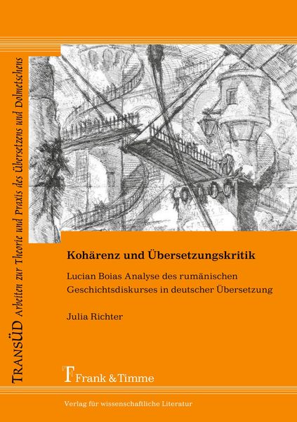 Kohärenz und Übersetzungskritik, Taschenbuch von Julia Richter, Frank & Timme, 9783865962218