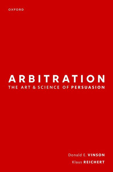 Produktbild: Arbitration: the Art & Science of Persuasion