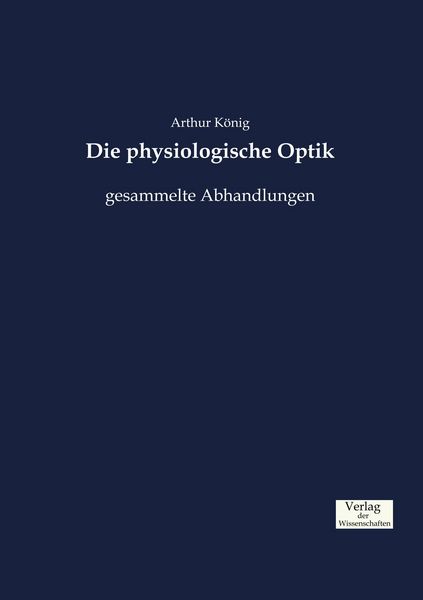 Produktbild: Die physiologische Optik