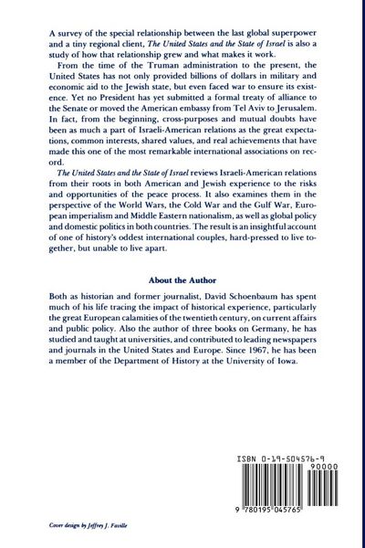 Produktbild: The United States and the State of Israel