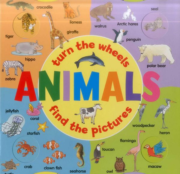 Produktbild: Animals: Turn the Wheels - Find the Pictures