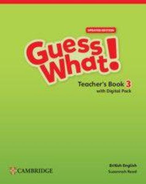 Produktbild: Guess What! British English Level 3 Teacher's Book with Digital Pack Updated