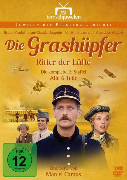 Die Grashüpfer - Ritter der Lüfte - Staffel 2 (Fernsehjuwelen) [2 DVDs]