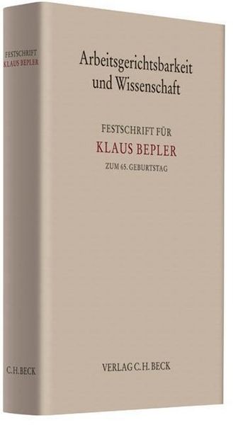 Produktbild: Arbeitsgerichtsbarkeit und Wissenschaft