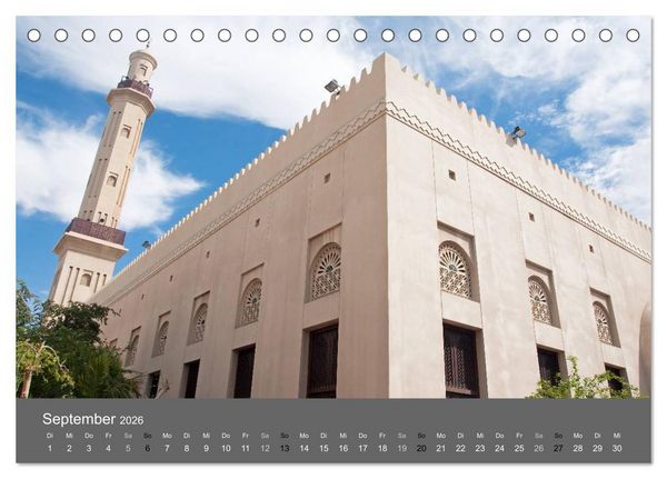 Produktbild: Dubai (Tischkalender 2026 DIN A5 quer), CALVENDO Monatskalender
