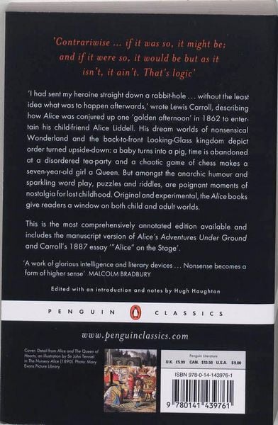 Produktbild: Alice's Adventures in Wonderland and Through the Looking Glass