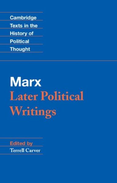 Produktbild: Marx: Later Political Writings