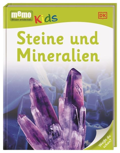 Produktbild: Steine und Mineralien / memo Kids Band 6