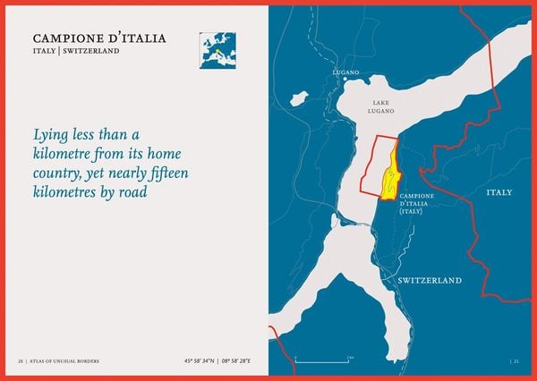 Produktbild: The Atlas of Unusual Borders