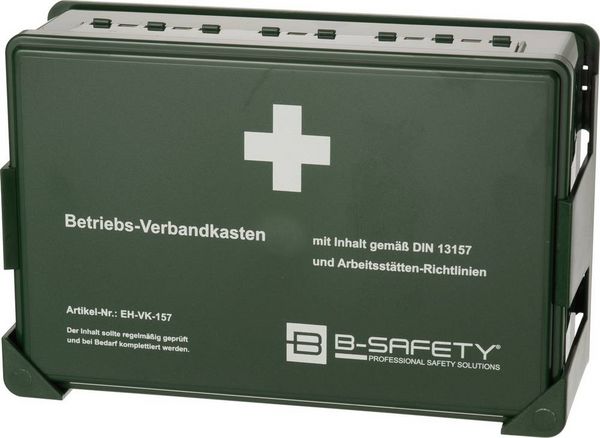 Produktbild: B-SAFETY EH-VK-157 Verbandskasten DIN 13157 270 x 175 x 90