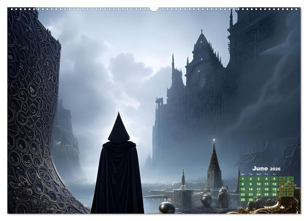 Produktbild: Follow Me... (High Quality Premium Wall Calendar 2026 DIN A2 landscape),CALVENDO 12 Month Wall Calendar