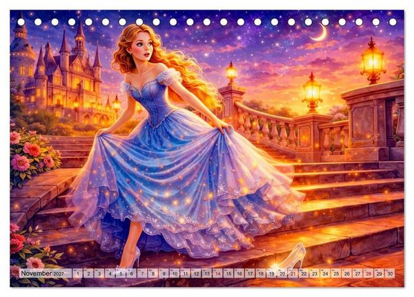 Produktbild: Mein gro&szlig;er M&auml;rchenkalender (Tischkalender 2027 DIN A5 quer), CALVENDO Monatskalender