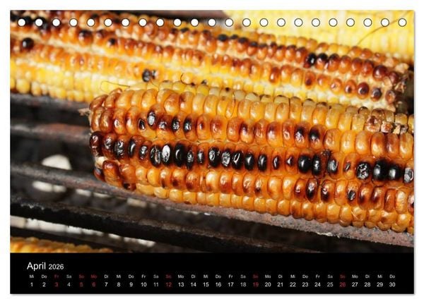 Produktbild: BBQ Lecker Grillen (Tischkalender 2026 DIN A5 quer), CALVENDO Monatskalender