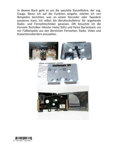Produktbild: Die Compact Cassetten Einstelllehre - GAUGE