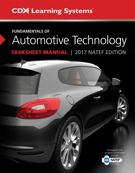 Produktbild: Fundamentals of Automotive Technology Tasksheet Manual