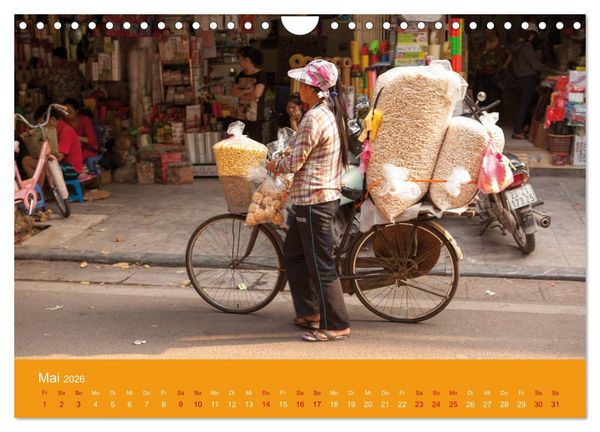 Produktbild: Eindr&uuml;cke von VIETNAM 2026 by Till Br&uuml;hne 2026 (Wandkalender 2026 DIN A4 quer), CALVENDO Monatskalender