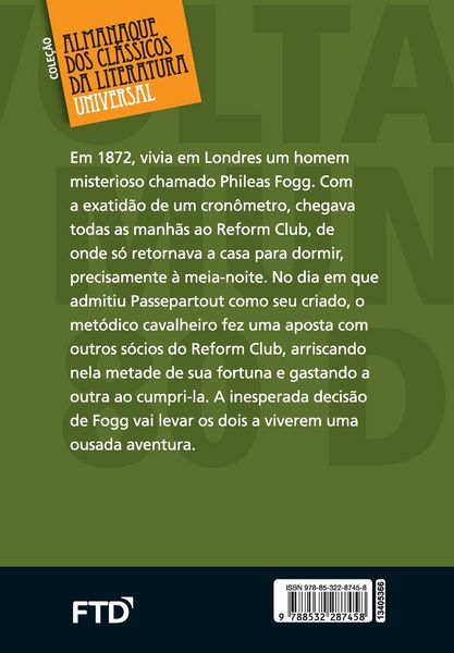 Produktbild: A volta ao mundo em 80 dias