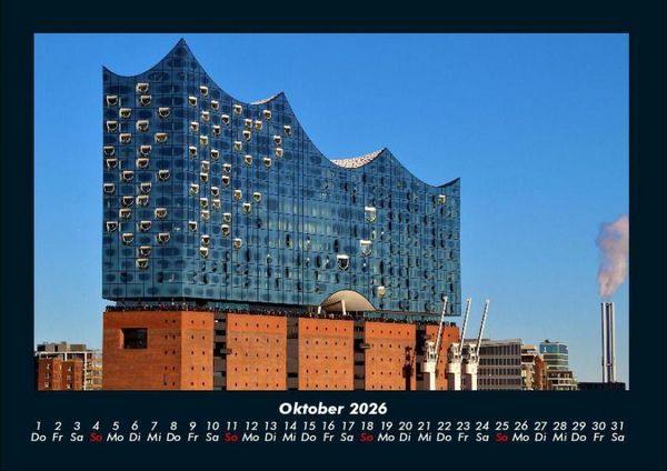 Produktbild: Hamburgs Sch&ouml;nheit 2026 Fotokalender DIN A4
