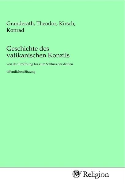 Produktbild: Geschichte des vatikanischen Konzils