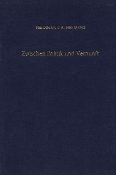 Produktbild: Zwischen Politik und Vernunft.