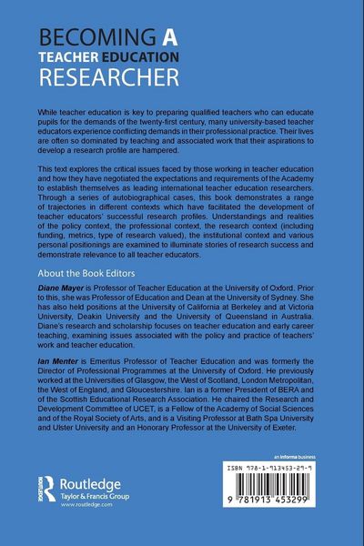 Produktbild: Becoming a teacher education researcher