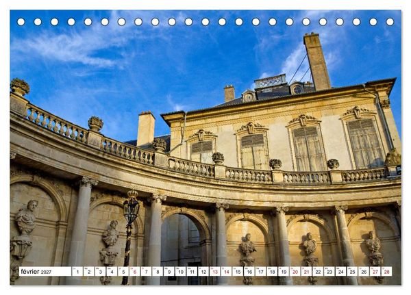 Produktbild: Nancy et Metz &ndash; Tr&eacute;sors uniques en Lorraine (Calendrier de bureau 2027 DIN A5 vertical), CALVENDO calendrier mensuel